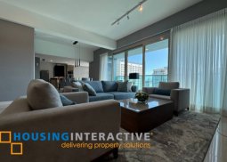 fully furnished 3br unit with parking for lease in grand hyatt residences