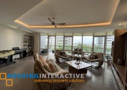 fully furnished 3br unit for lease in proscenium at rockwell