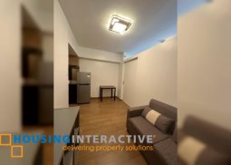 fully furnished 1br unit with balcony for rent in the rise