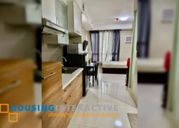 a studio type unit for lease in sunshine 100 city plaza
