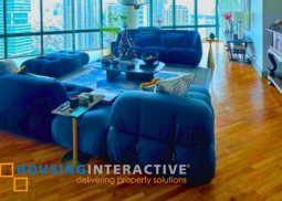 semi-furnished 3br unit with parking for sale in rizal tower