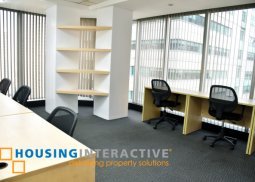 a serviced office space for lease  in makati