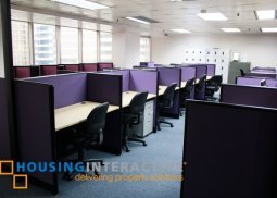 a serviced office space for lease  in makati