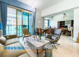 fully furnished 3br unit with parking for sale in grand hyatt residences