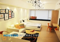 lovely studio condo unit for rent at the one shangri la place makati