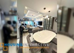 fully furnished 2br unit with balcony and parking for sale in frabella i