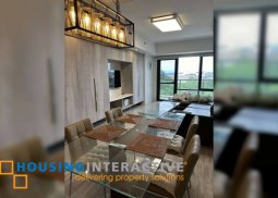 fully furnished 2br unit for lease in botanika nature residences