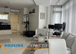 semi-furnished 2br unit with parking for sale in arya residences