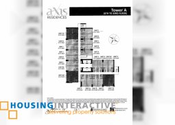 a studio type unit for sale/rent in axis residences