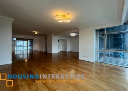 bare 3br unit with parking for lease in pacific plaza towers