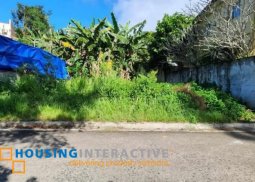 residential lot for sale in summerhills, antipolo city