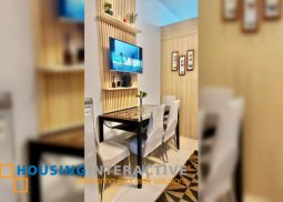 fully furnished 1br unit with balcony for lease in shore 1 residences