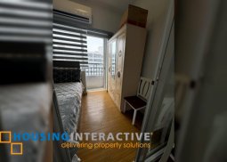 fully furnished 1br unit with balcony for rent in grace residences