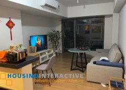 fully furnished 2br unit with balcony for sale in solstice tower 2