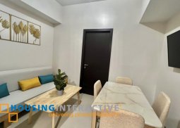 fully furnished 1br unit with balcony for lease in park mckinley west