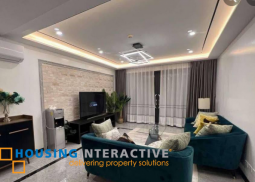 fully furnished 3br unit for lease in east bay residences