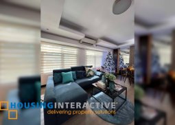 semi-furnished 2br unti with parking for sale in one serendra