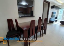 fully furnished 3br unit with parking for sale in two serendra