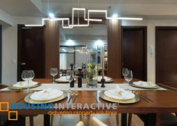fully furnished 2br unit with balcony and parking for lease in escala salcedo