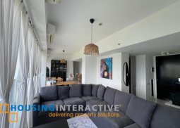 fully furnished 3br unit with balcony and parking for sale in st. moritz private estate