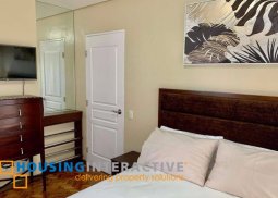 fully furnished 2br unit for lease in the columns ayala
