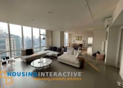 fully furnished 4br penthouse unit for sale in proscenium at rockwell
