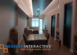 fully furnished 1br unit with balcony and parking for lease in two serendra