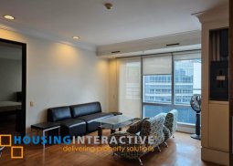 fully furnished 1br unit with balcony and parking for sale/lease in one mckinley place