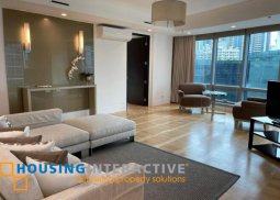 fully furnished 3br unit with balcony and parking for lease in one mckinley place