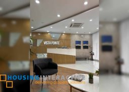 furnished 1br unit with balcony for lease in vista pointe