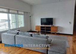 furnished 3br unit with parking for lease in one serendra
