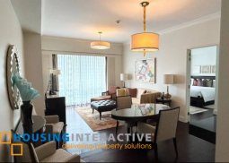 fully furnished 1be unit with parking for sale in raffles residences