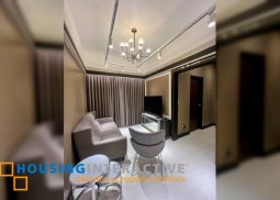 fully furnished 2br unit with parking for lease in uptown ritz residence