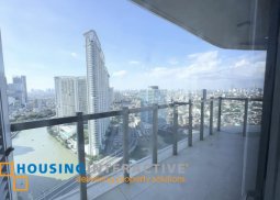 semi-furnished 3br unit with parking for lease in proscenium at rockwell