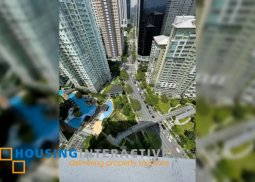 fully furnished 3br unit with balcony and parking for sale in two serendra