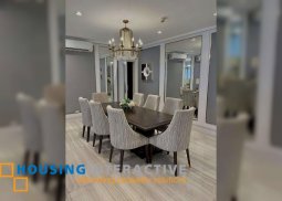 fully furnished 3br unit with parking for lease in proscenium at rockwell