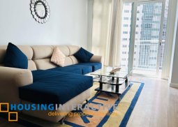 fully furnished 1br unti with balcony for lease in two serendra