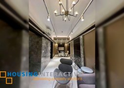 fully furnished 2br unit with balcony and parking for lease in uptown ritz residences