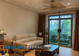 fully furnished 3br unit with parking for lease in bonifacio ridge