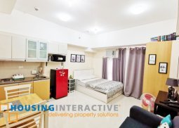 fully furnished studio condo unit for rent at the viceroy  residences bgc