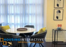 fully furnished 2br unit with parking slot for sale in garden towers