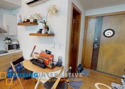 fully furnished studio unit for sale in park terraces