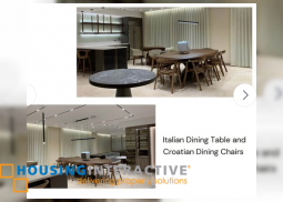 fully furnished 3br unit with parking for sale in two roxas triangle