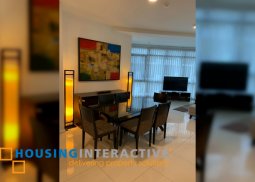 fully furnished 2br unit with parking for sale in arya residences