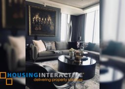 fully furnished 3br unit for sale in proscenium at rockwell