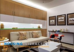 fully furnished 1br unit with parking for lease in perla mansion