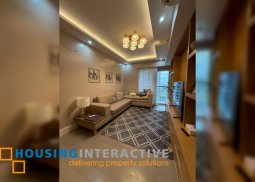 fully furnished 1br unit with parking for lease in proscenium at rockwell