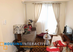 fully furnished 2br unit with parking for sale in the vantage