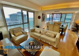 fully furnished 2br unit with balcony for lease/sale in one serendra