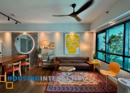 fully furnished 2br unit with parking for lease in edades tower